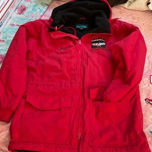 Corvette custom jacket M with hood personalized with “Pj” see description